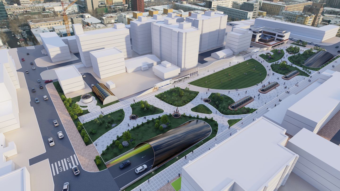 Х.Нямбаатар: Урт цагааны цэцэрлэгт хүрээлэнг доороо автомашины зогсоол, дээрээ ногоон байгууламжтай байна