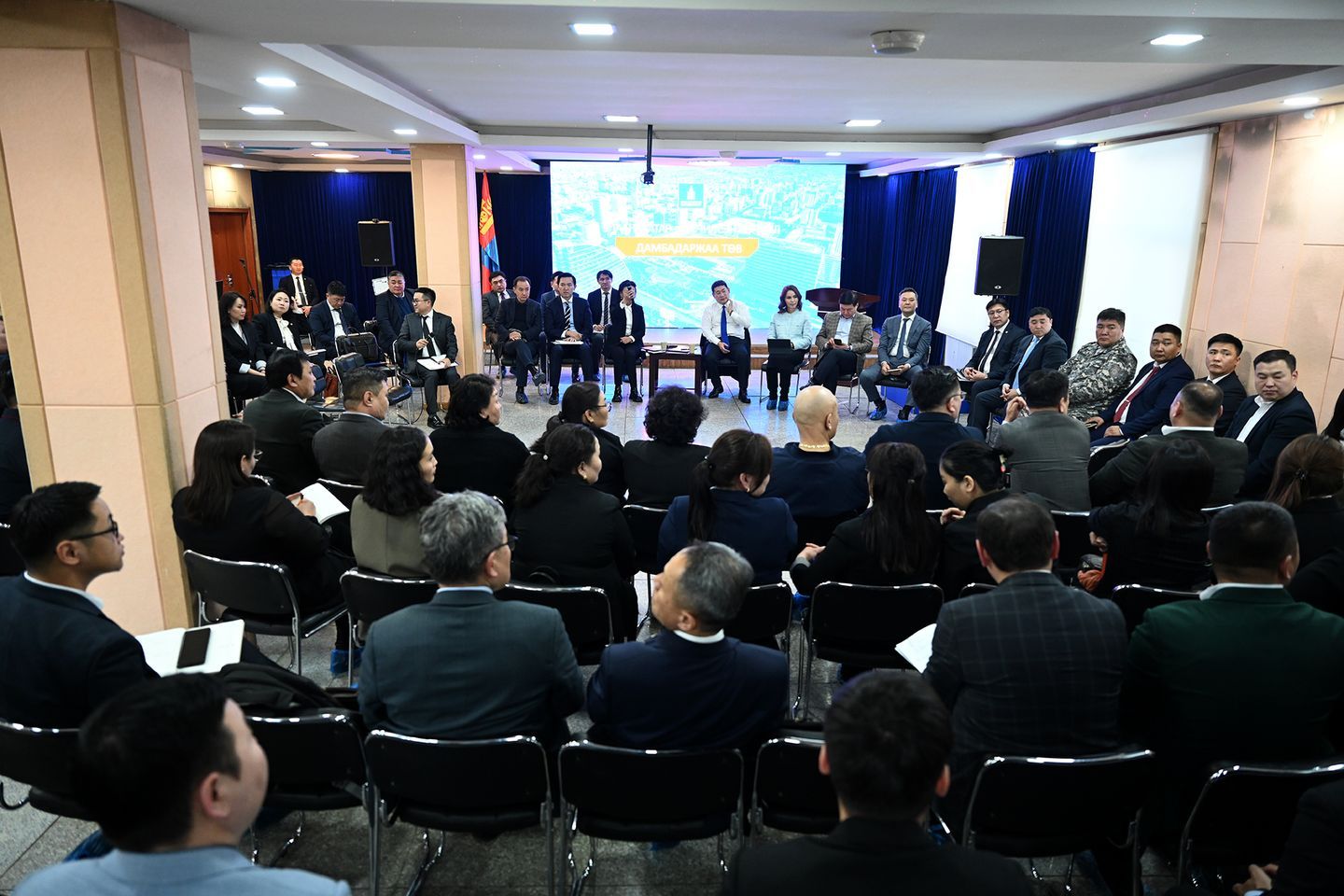 Дамбадаржаа дэд төвийн бүтээн байгуулалт 57 хувьтай байна