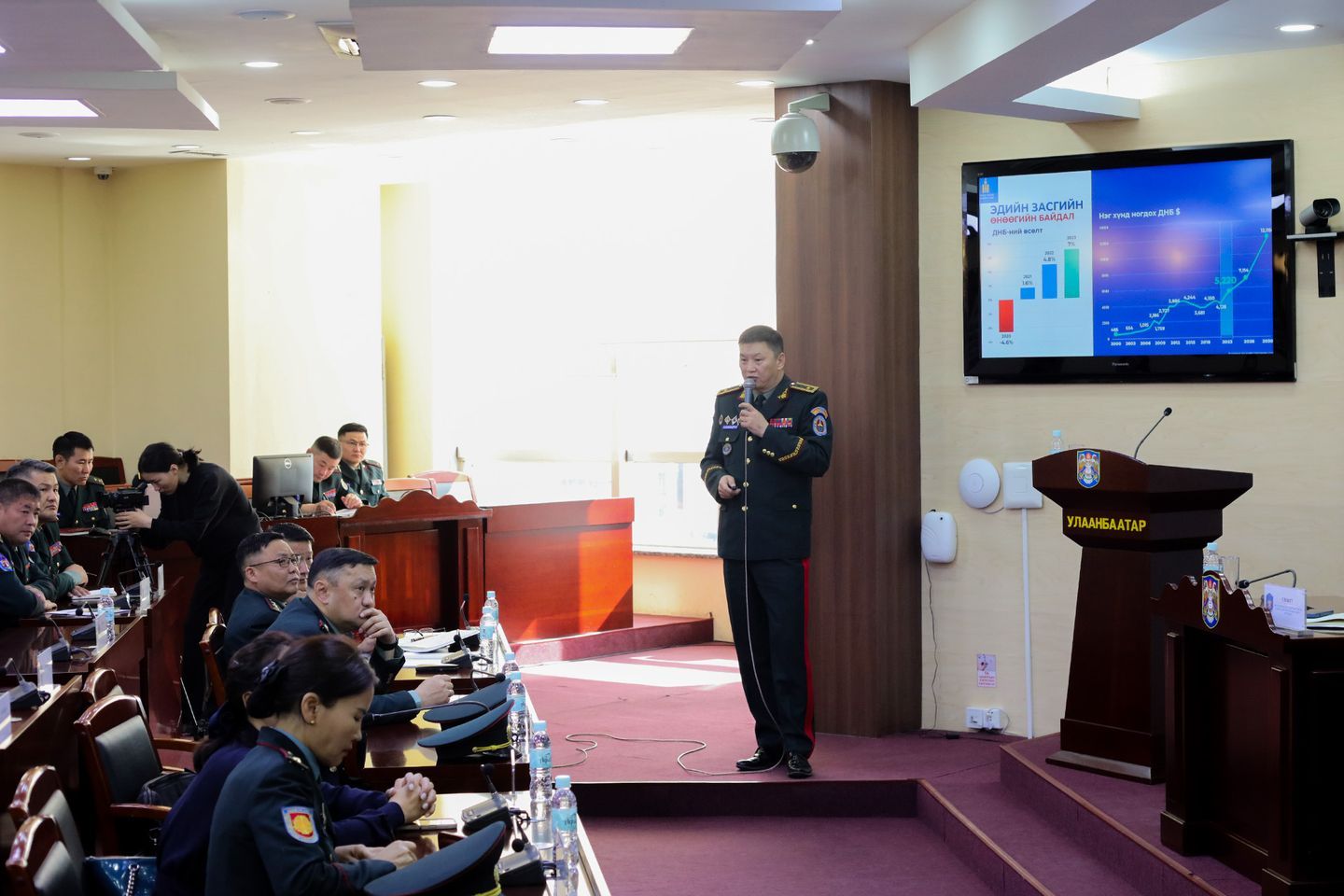 Батлан хамгаалах үйл ажиллагаа, ёс зүй болон гэмт хэргээс урьдчилан сэргийлэх, сахилга дэг журмыг бэхжүүлэх сургалт зохион байгууллаа