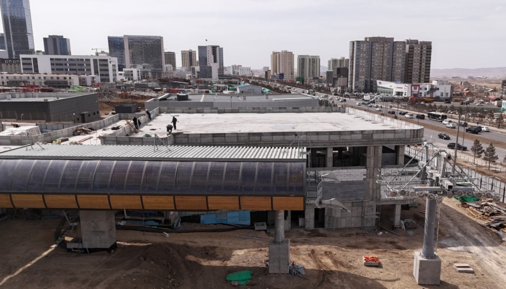 Дүүжин замын тээврийн барилгын ажил 70 орчим хувьтай байна