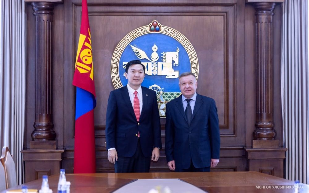УИХ-ын дарга Н.Учрал ОХУ-аас Монгол Улсад суугаа Онц бөгөөд Бүрэн эрхт Элчин сайд А.Н.Евсиковыг хүлээн авч уулзлаа