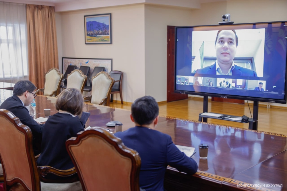 Монгол, Израилын парламентын бүлгийн дарга нар цахим уулзалт хийлээ