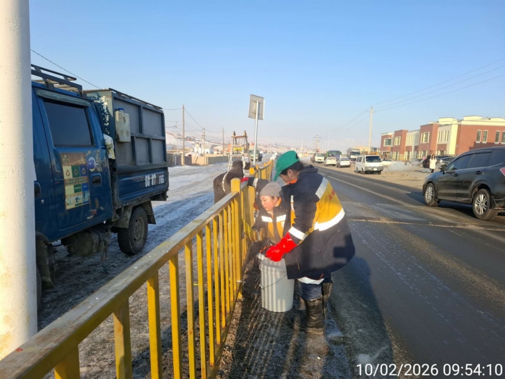 Сар шинийн баярыг угтан бүх нийтийн их цэвэрлэгээг зохион байгуулж байна