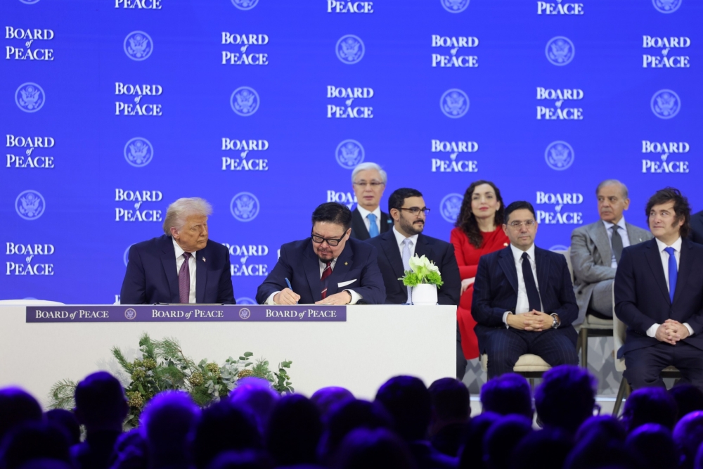 МОНГОЛ УЛС АНУ-ЫН ЕРӨНХИЙЛӨГЧ ДОНАЛД ТРАМПЫН САНААЧИЛСАН ЭНХИЙН ЗӨВЛӨЛД АЛБАН ЁСООР НЭГДЭЖ, ҮҮСГЭН БАЙГУУЛАГЧ ГИШҮҮН УЛС БОЛЛОО