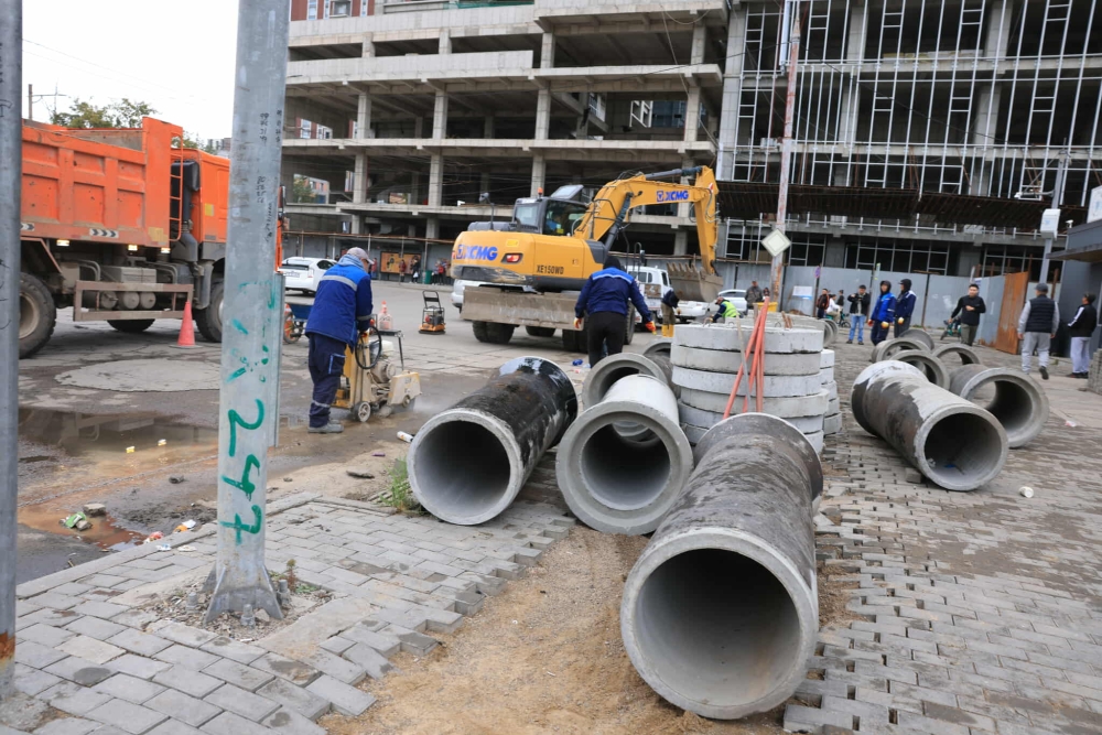 Энэ жил 16 байршилд 19 км урт автозамын борооны ус зайлуулах шугам сүлжээ угсарна