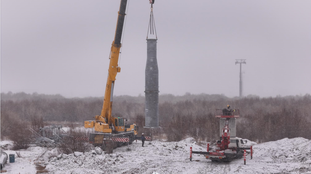 Дүүжин замын тээвэр төслийн 19 тулгуур баганыг бүрэн суурилуулж дууслаа
