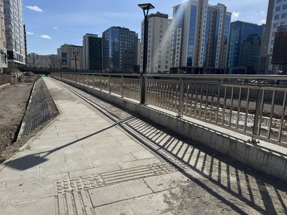 Сэлбэ голын гадна тохижилтын ажлыг зургаадугаар сард дуусгахаар төлөвлөж байна