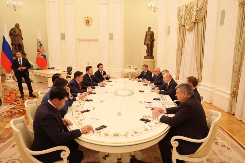 Ерөнхий сайд Г.Занданшатар ОХУ-ын Ерөнхийлөгч В.В.Путинд бараалхлаа