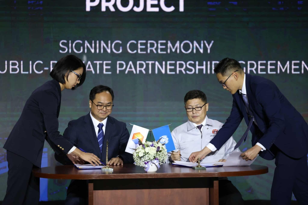 “Хог шатааж эрчим хүч гаргах үйлдвэр” барих төслийн түншлэлийн гэрээг байгууллаа