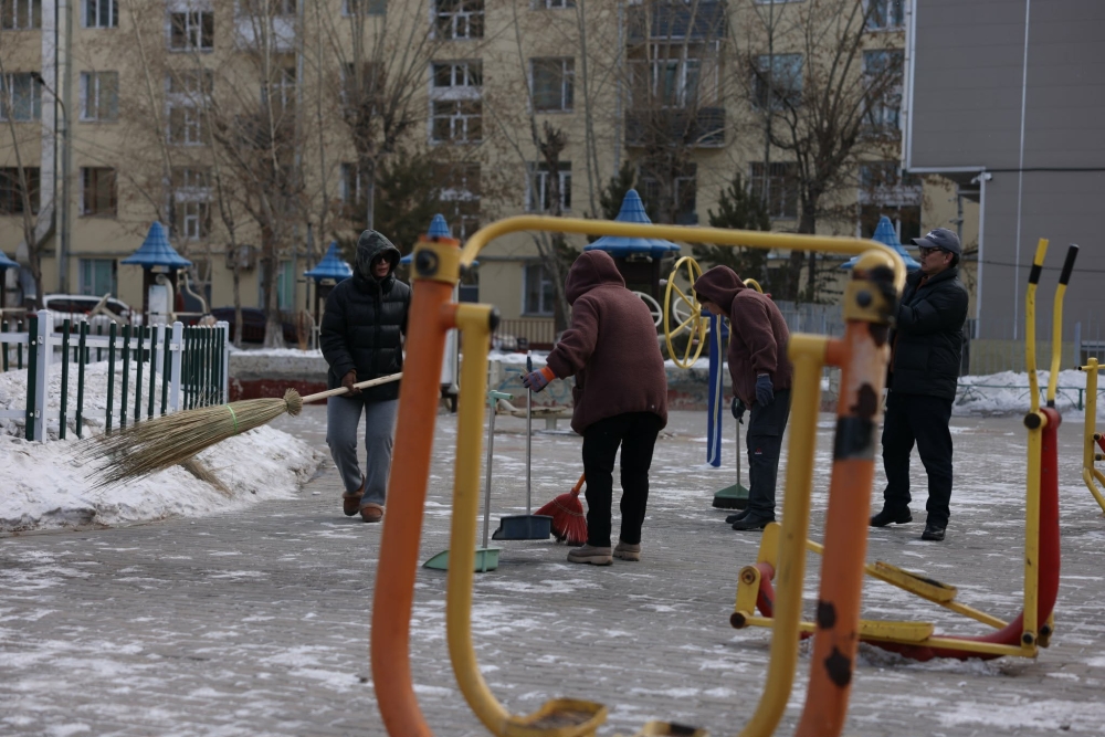 Хоггүй шинэлэхийг уриалж, бүх нийтийн их цэвэрлэгээг энэ сарын 15-ныг хүртэл зохион байгуулж байна