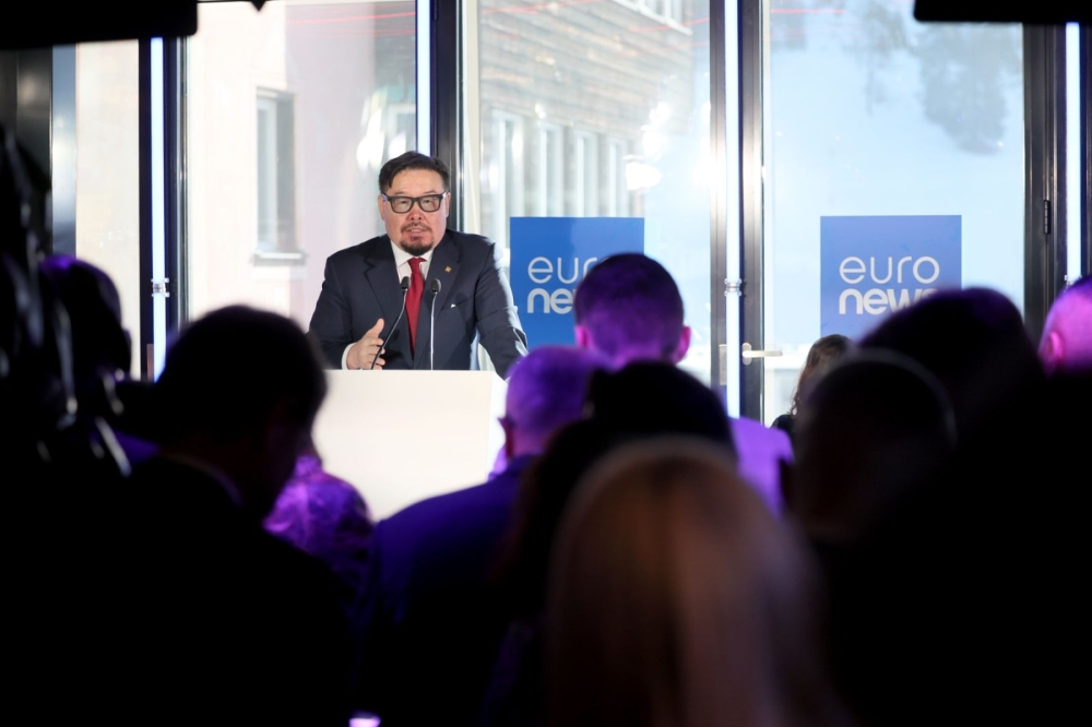 ДЭЛХИЙН АЯЛАЛ ЖУУЛЧЛАЛЫН ИРЭХ 10 ЖИЛИЙГ ТОДОРХОЙЛОХ ЗОРИЛГОТОЙ ХУРАЛДААНД ЕРӨНХИЙ САЙД Г.ЗАНДАНШАТАР ОРОЛЦОЖ, ҮГ ХЭЛЭВ