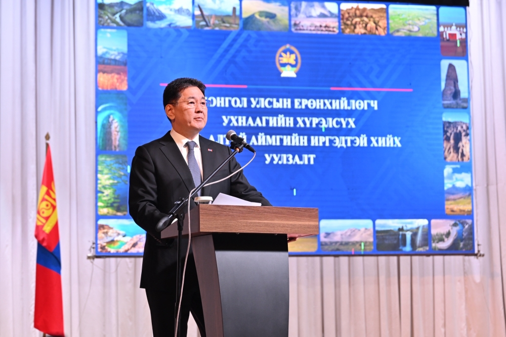 Говь-Алтай аймгийн иргэд Ерөнхийлөгчийн бодлого, үйл ажиллагааг дэмжиж байна