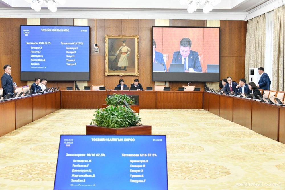 Татварын багц хуулийн төслүүдийг хэлэлцэхийг дэмжиж, Байнгын хорооны тогтоолын төслүүдийг батлав